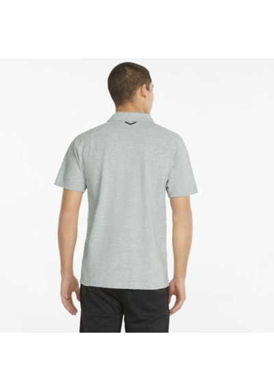 Puma Team Final Casuals Erkek Gri Klasik Yaka Polo Tişört 65738433