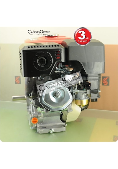 Goldmoto Gm270E Benzinli Motor 9 Hp Marşlı Krank Mili Kamalı