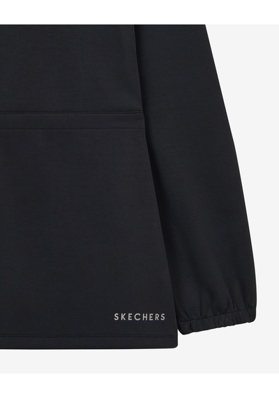 Skechers W Full Zip Soft Touch Sweatshirt Kadın Siyah S2620194-3817