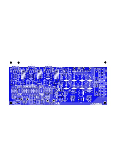 2.1 Stereo Subwoofer Güç Amfi Devresi Tda2030 Tda2050 Lm1875