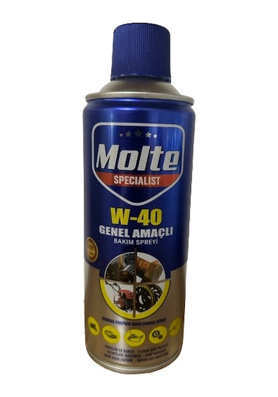 Molte W-40 Yağlayıcı Koruyucu Çok Amaçlı Multi Sprey 400 ML