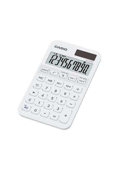 Casio Sl-310yc-we-w-dp Hesap Makinesi Pocket Gri - Siyah