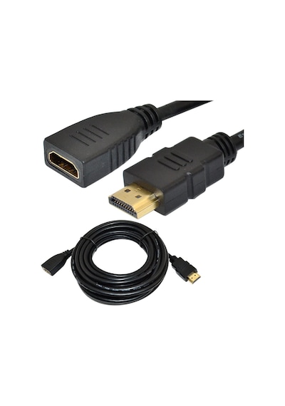 Hdmi Uzatma Kablosu Dişi Erkek HDMI 5 M
