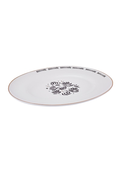 Emsan Eye Fine Bone Kayık Tabak 25 Cm