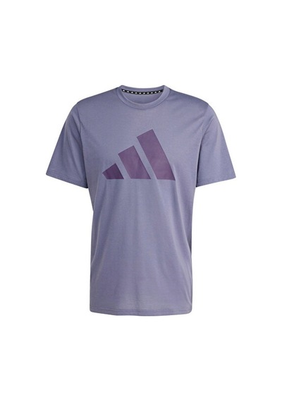 Adidas Tr-es Fr Logo T Erkek Antrenman Tişörtü Jw7402 Mor Mor