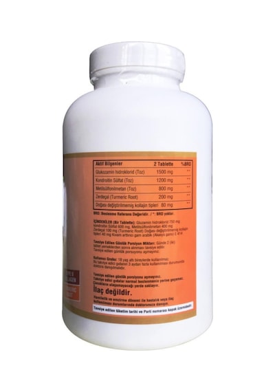 Glucosamine Chondroitin Msm Collagen Turmeric Root 300 Tablet
