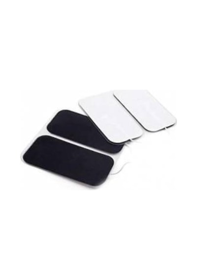 Tens Pedi Elektrodu 5X9 Cm Dikdörtgen 4'Lü 3 Paket (Pakette 12 Adet) Tens Elektrodu 5X9 Çok Renkli