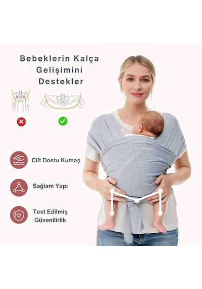 Momcozy Bebek Taşıma Örtüsü ( Sling )