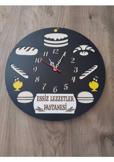 Mrchediyesepeti Duvar Saatleri Kişiye Özel Tasarım Şık Ve Kaliteli No548 Çok Renkli