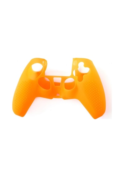 Playstation 5 Turuncu Renkli Kol Koruyucu Silikon Kılıf Tp5