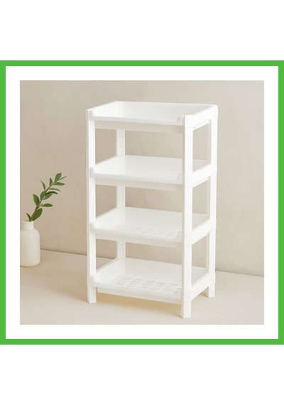 Vaveni 4 Katlı Sepet Organizer Raf Düzenleyici 510x205x685 Mm Arz Çok Renkli