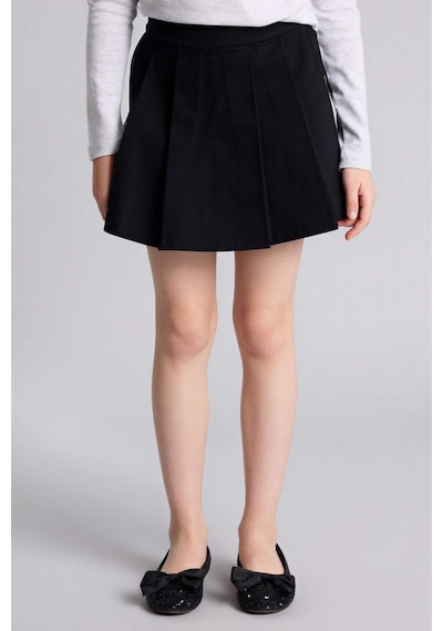 Defacto Gabardin Etek Kız Çocuk E2648a826spbk27 Siyah-bk27