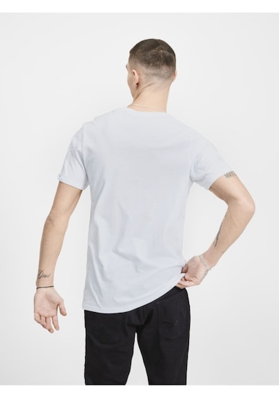 Jack & Jones Erkek T-Shirt 12137126 Beyaz