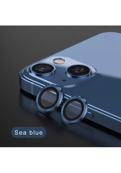 Apple Uyumlu iPhone 14 / Plus Halka Set Kamera Lens Koruyucu 559227285