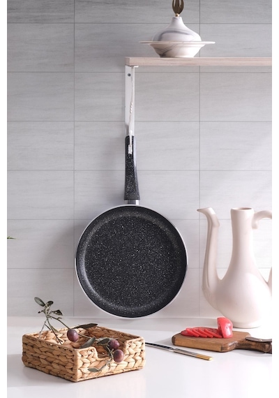 Comfort Granit Tava 32 Cm Tek Kulplu Tava