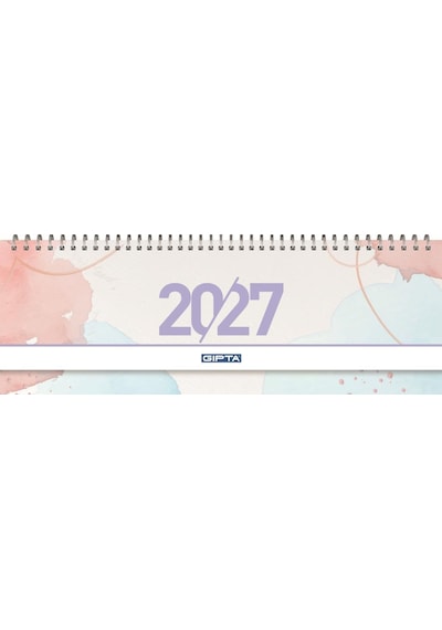 Gıpta 2027 Spiralli Masa Takvimi 12x33 Cm 504-btk 5 Adet