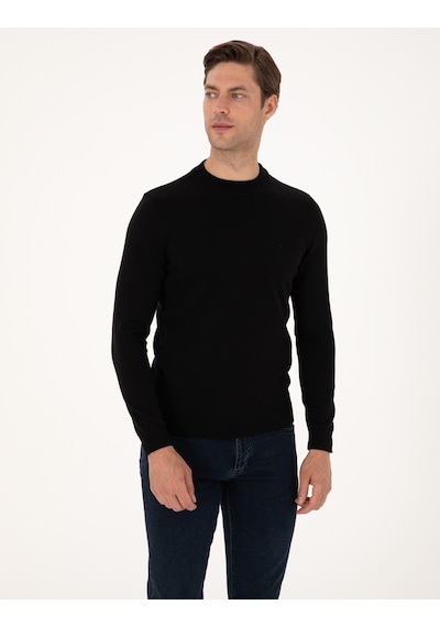 Pierre Cardin Erkek Siyah Kazak /triko 50315456-vr046 Siyah
