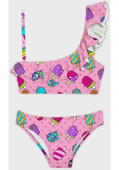 Slipstop Kız Çocuk Bikini Sb2411000612 Pembe