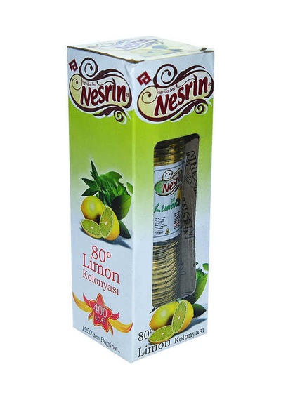 Limon Kolonyası Kutulu 80 Derece Pet Şişe 400 Ml
