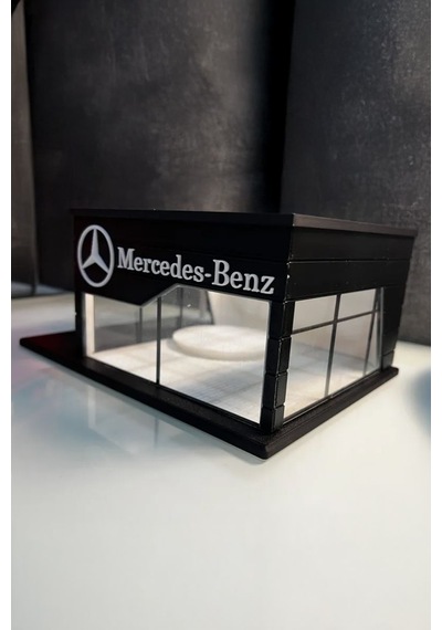 Mercedes-benz Showroom Tasarımlı Dekoratif Diorama 1:64