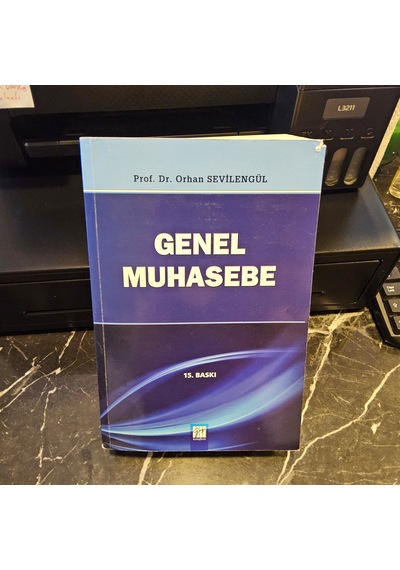 Genel Muhasebe- Prof. Dr. Orhan Sevilengül
