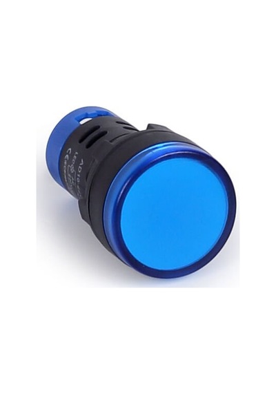 Momentum 22mm Led Sinyal Lambası 230VAC Mavi MB3-EV966
