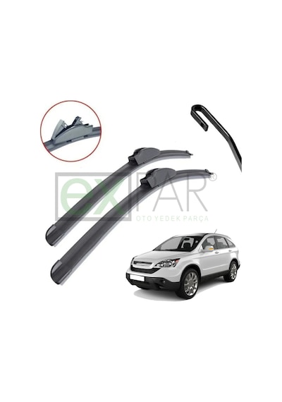 Honda Cr-v Ön Cam Silecek Süpürgesi Takımı 2007 - 2012 Model Honda Crv Silecek