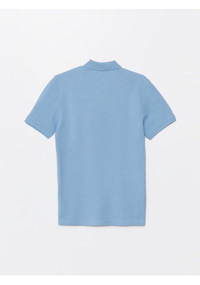 Lcwaıkıkı Classic Mavi Polo Yaka Kısa Kollu Pike Erkek Tişört