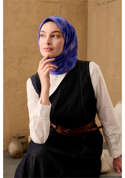 Silk Home Soft Eşarp 73098 Mor, Eflatun - 11