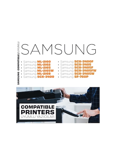 Samsung Ml-2165w Uyumlu Toner 2'li Paket / Mlt-d101s