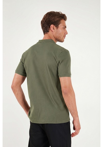 Buratti Erkek Polo Yaka T Shirt 5902738 Haki Haki