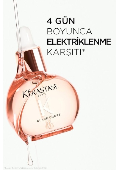 Kerastase Gloss Absolu Elektriklenmeye Eğilimli Saçlar Için Saç Bakım Yağı 45 ML
