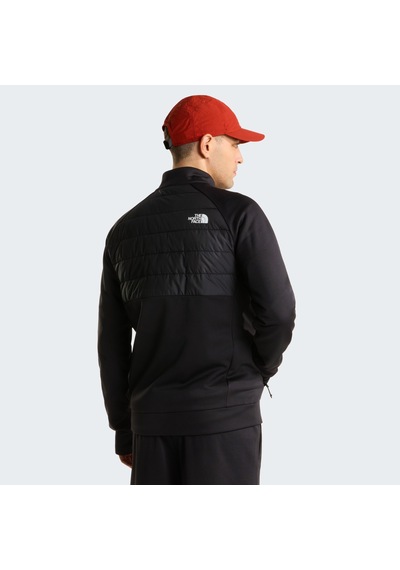 The North Face M Reaxıon 2.0 Fleece Hybrıd Full Zıp Jkt Black Siyah