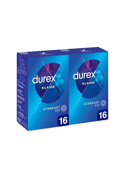 Durex Klasik Prezervatif 2 x 16'lı