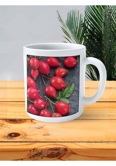 Kuş Burnu Baskılı Kupa Bardak Kişiye Özel Desen 3 Çok Renkli