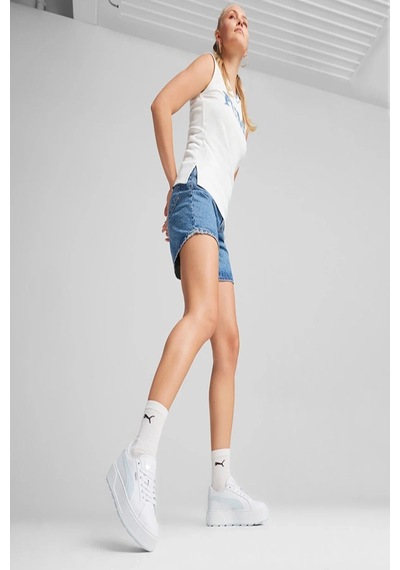 Puma Karmen Kadın Spor Ayakkabı 38461517 Beyaz-su Yeşili Beyaz