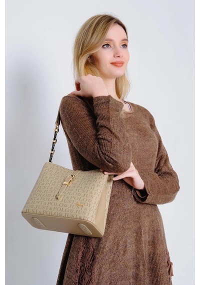 Just Polo Kadın Çantası 440113mh Kum Kum