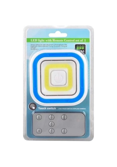 Hubrendy Sh Powermaster Pm-6937 Cob Ledli Pilli Uzaktan Kumandalı Tekli Lamba