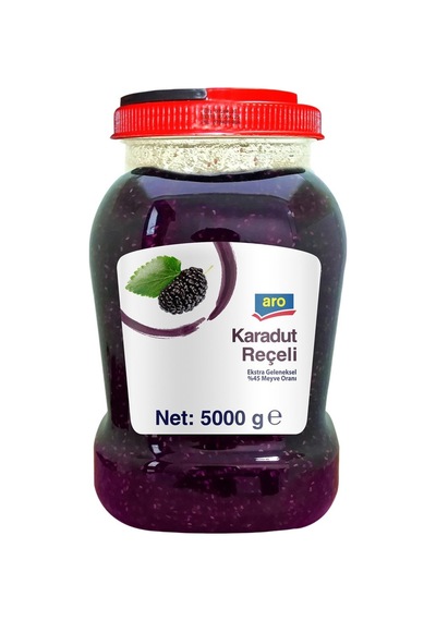 Aro Karadut Reçeli 5 Kg - Yoğun Meyve Lezzeti Tarı