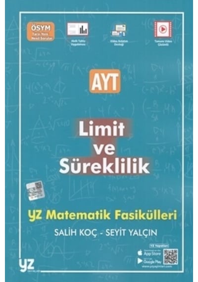 Yz Yks Ayt Limit ve Süreklilik Fasiküleri