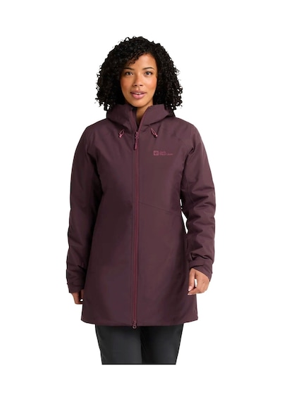 Jack Wolfskın Jack Wolfskin Heidelstein Ins Kadın Mor Outdoor Ceketi I0116 Mürdüm
