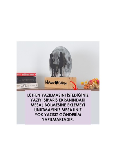 Işıklı Pleksi Dolunay Kişiselleştirilebilir Biblo Novia Kadeh Tutan Kadınlar Anahtar Askılığ Gri - 737207513 Gri