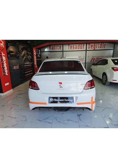 Peugeot 301 ( 2012-17) Arka Tampon Eki--fibersan Tuning