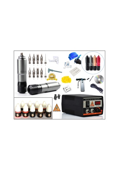 XLine Tattoo XL5340B Hybrid Tattoo Pen Kalıcı Mabuchi Makyaj Makinesi Seti