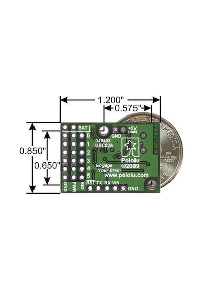 6 Kanal Usb Servo Motor Kontrol Kartı - Pl-1350
