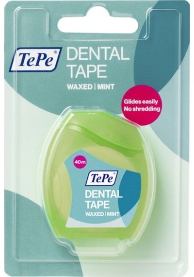 Tepe Dental Tape Mumlu Nane Aromalı Diş İpi 40 M