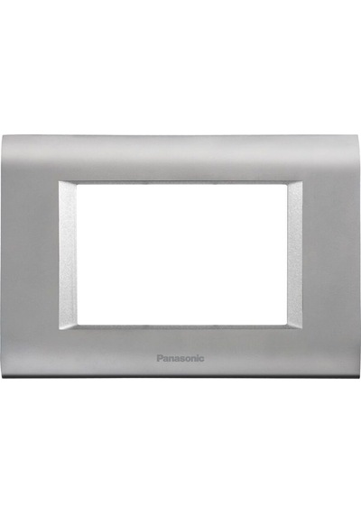 Viko Panasonic Thea 3m Sistema Chrome Matt+metalik Beyaz Çerçeve - Wvtf18435cm-tr
