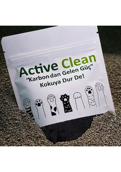 Active Clean Hindistan Cevizli Organik Kedi Kumu Koku Giderici 240 G