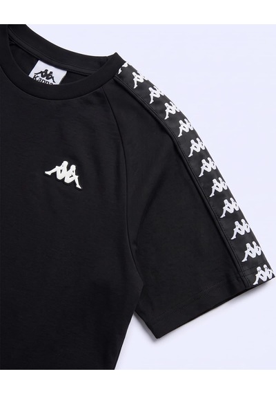 Kappa 222 Banda Andry T-shirt Erkek Siyah Regular Tişört