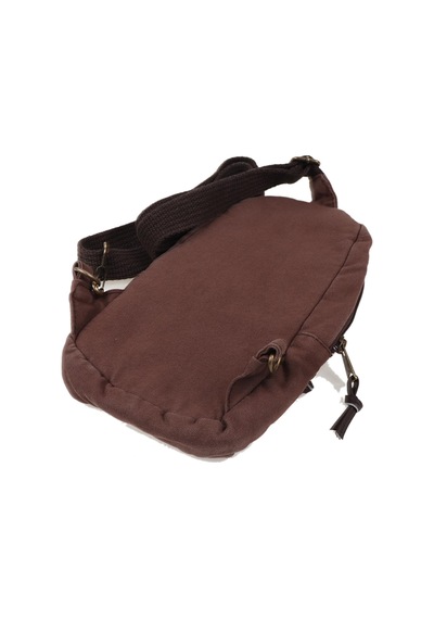 6139-KAMA BADY BAG-OLD COTTON OMUZ ÇANTASI VİNTAGE KAHVE 6139-KAMA BADY BAG-OLD COTTON OMUZ ÇANTASI VİNTAGE KAHVE